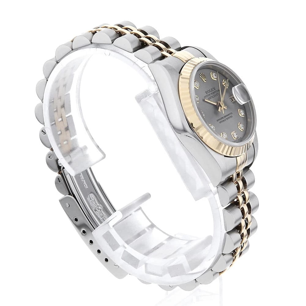 ROLEX DATEJUST DIAMOND GRAY - 3
