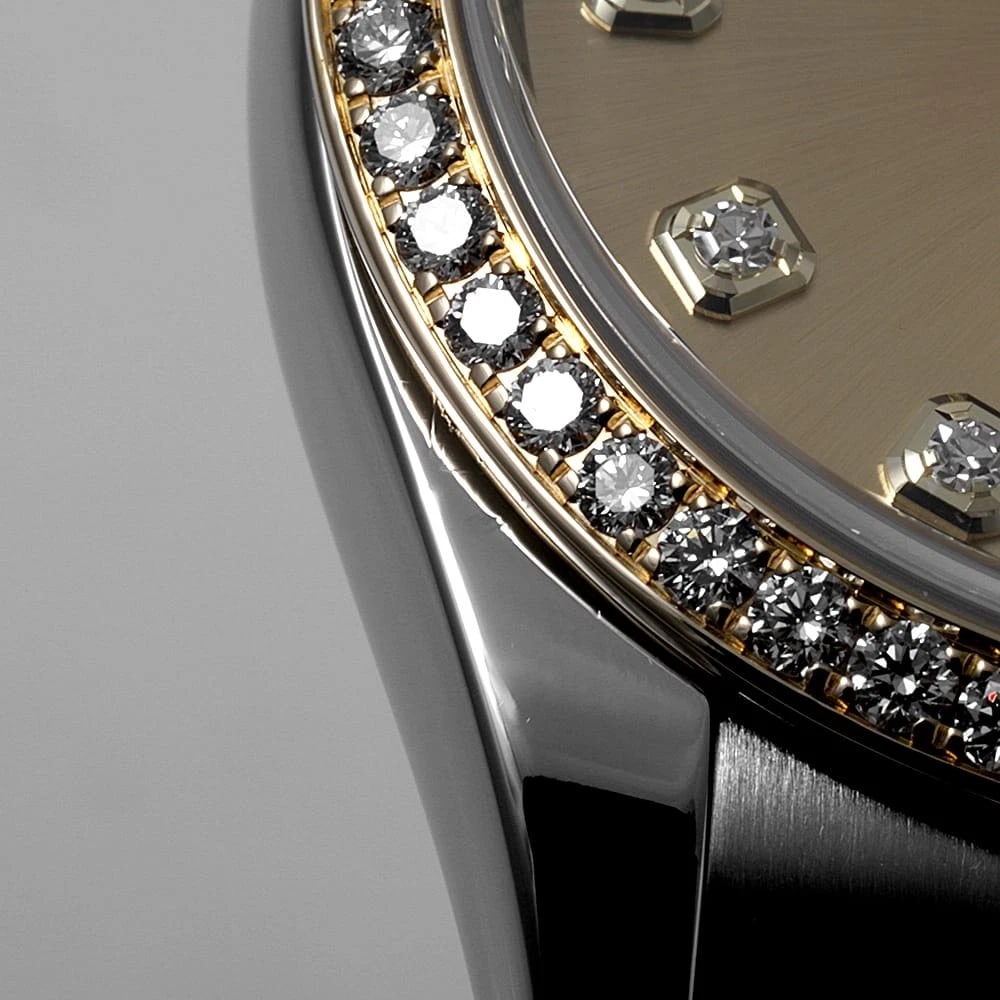 ROLEX DATEJUST BEZEL DIAMOND - 4