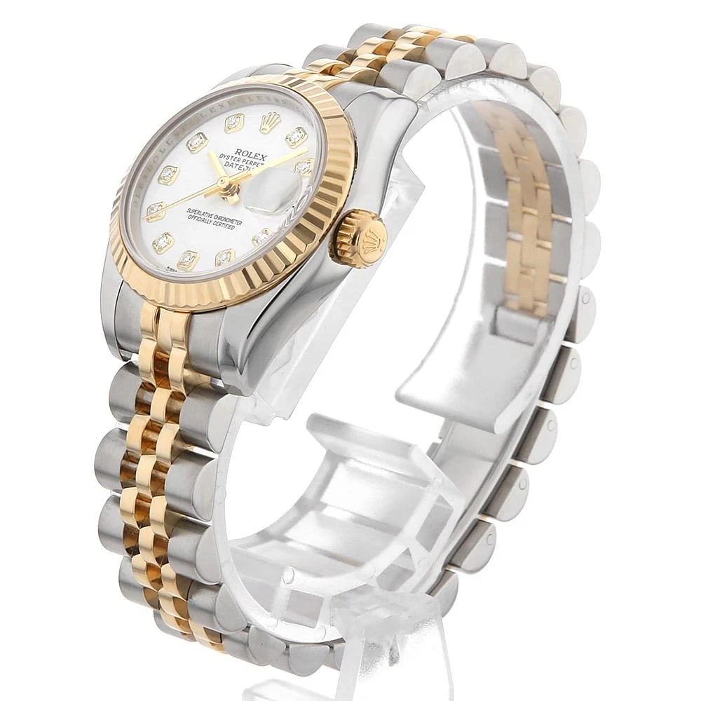 ROLEX DATEJUST DIAMOND WHITE - 2