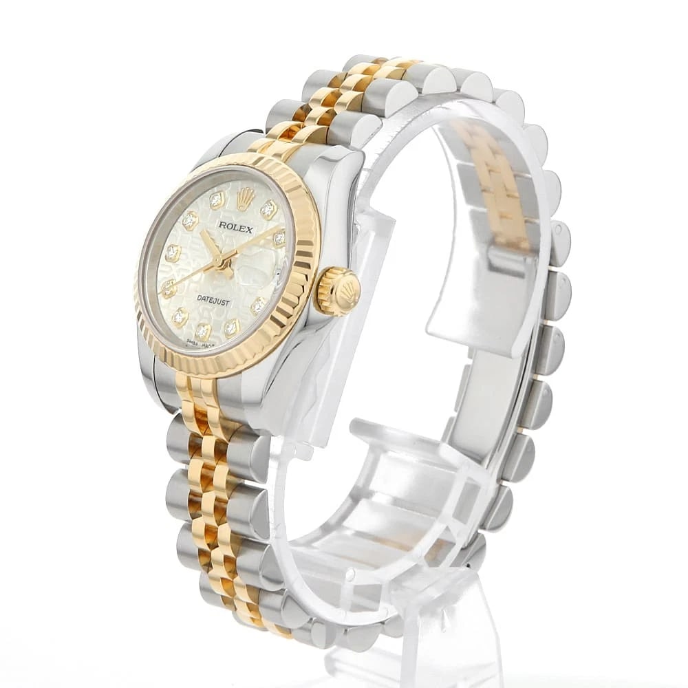 ROLEX DATEJUST DIAMOND SILVER - 2