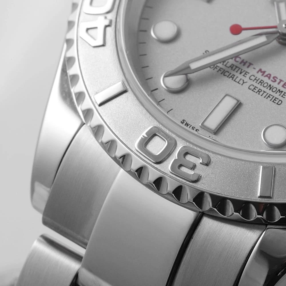 ROLEX YACHT MASTER SILVER - 3