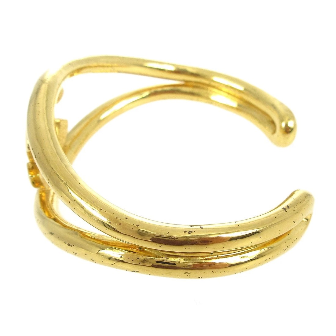 CHANEL GOLD BRACELET BANGLE - 2