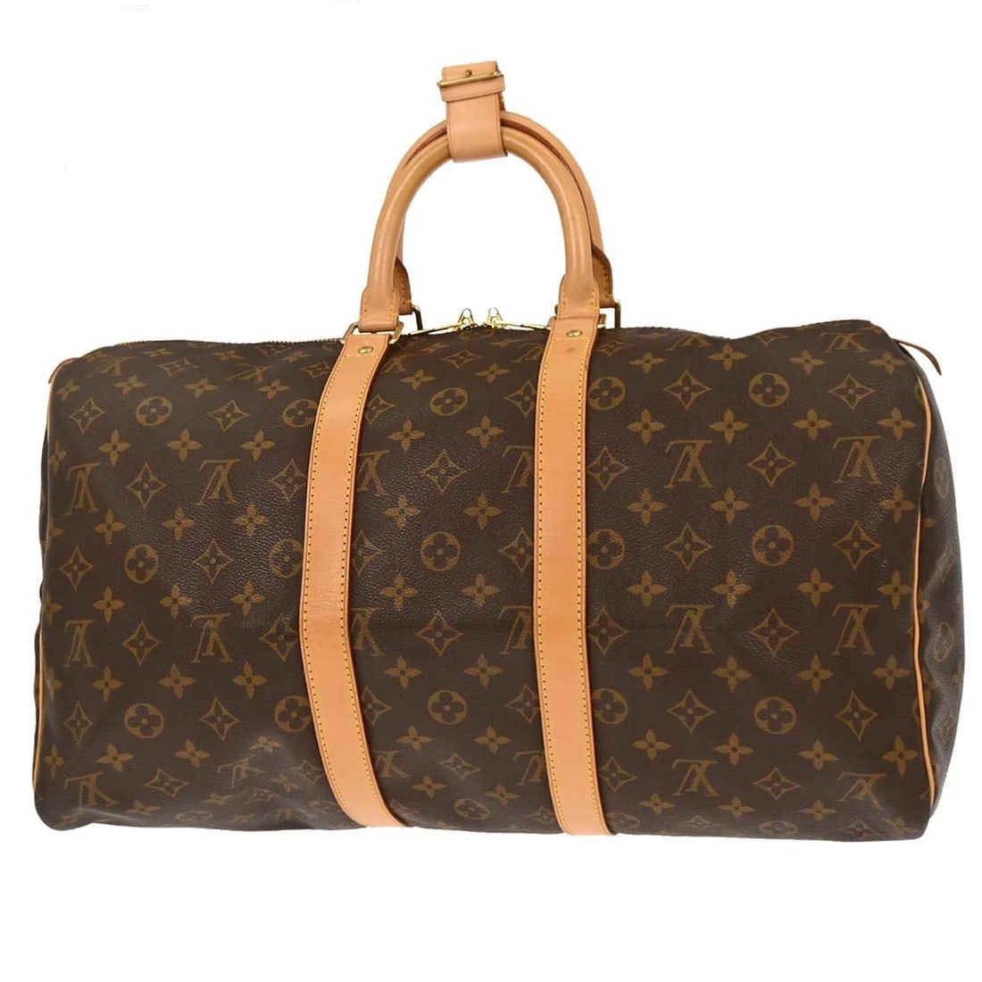 LOUIS VUITTON MONOGRAM KEEPALL 45 DUFFLE BAG - 2