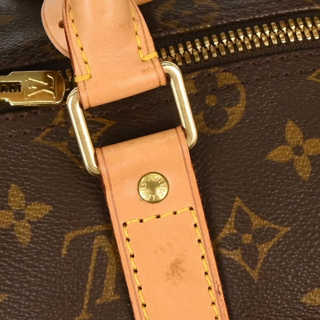 LOUIS VUITTON MONOGRAM KEEPALL 45 DUFFLE BAG - 3