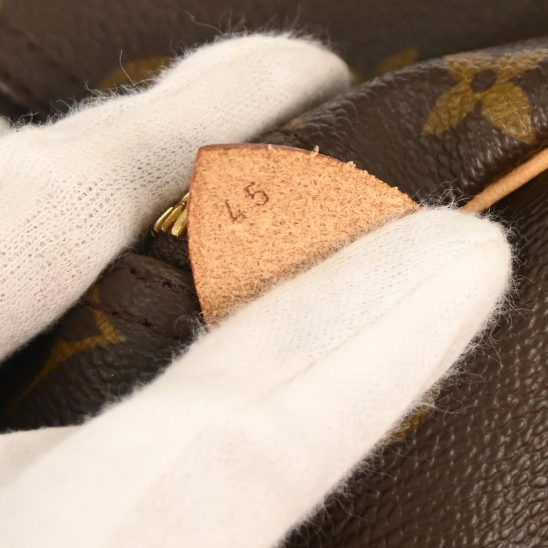 LOUIS VUITTON MONOGRAM KEEPALL 45 DUFFLE BAG - 6