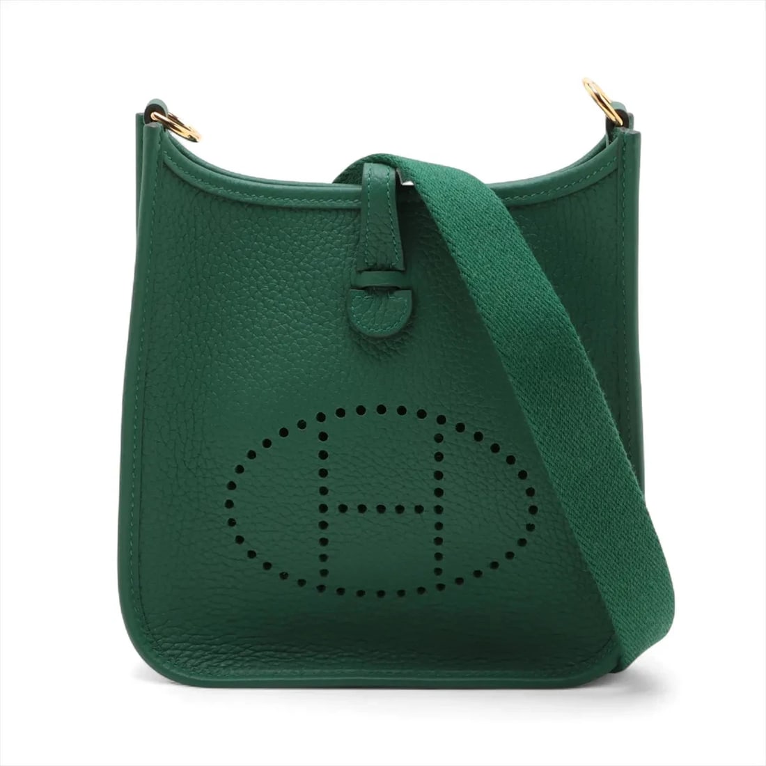 Hermes EVELYN 16 TPM AMAZON TAURILLON CLEMENCE: Hermes evelyn 16 TPM Amazon Taurillon Clemence Brand: Hermes Type: Shoulder bag Material: Taurillon Clemence Color: Vermoyans Size: Height:7.5inch Length:6.9inch Depth:2.2inch Shoulder