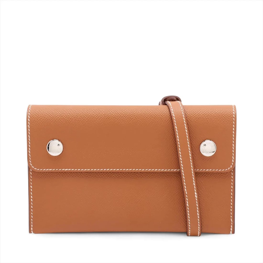 Hermes Hermes SNAP TOGO VEAU EPSOM GOLD SILVER: Hermes Hermes snap Togo Veau Epsom Gold Silver Brand: Hermes Type: Shoulder bag Material: Veau Epsom Color: Gold Size: Height:4.5inch Length:7.1inch Depth:1.4inch Shoulder height:21.1inch Accesso