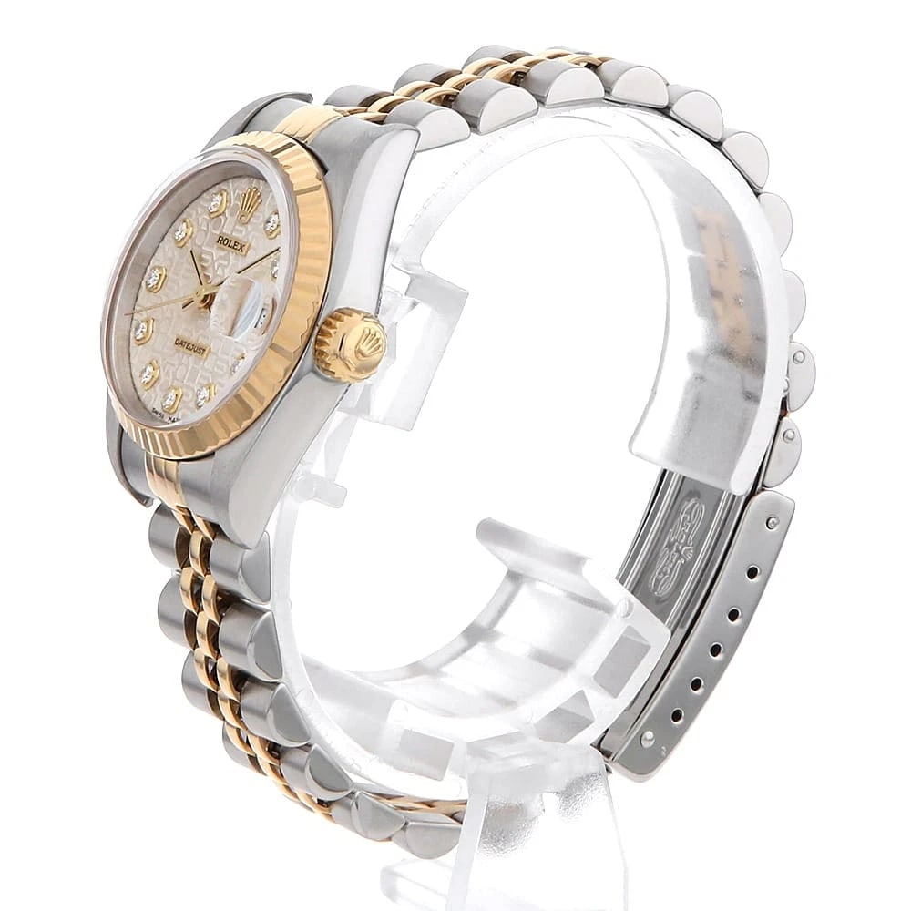 ROLEX DATEJUST DIAMOND SILVER - 2