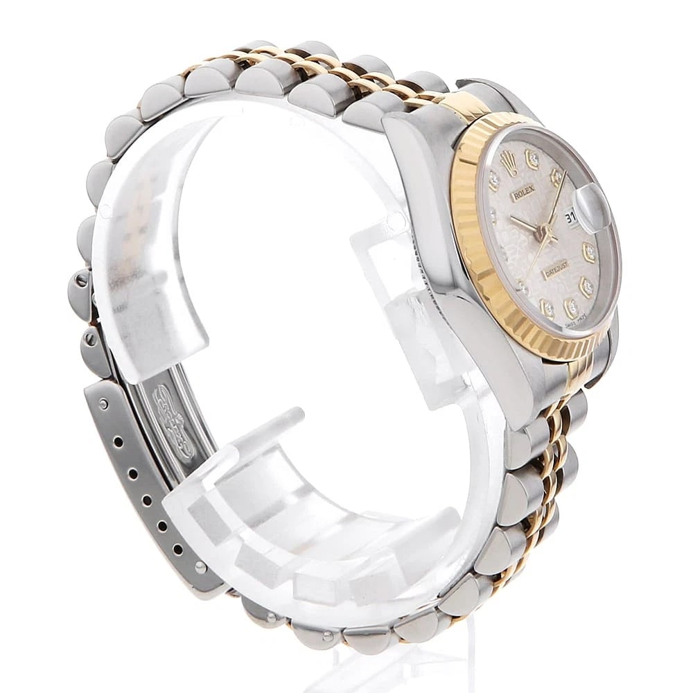 ROLEX DATEJUST DIAMOND SILVER - 3