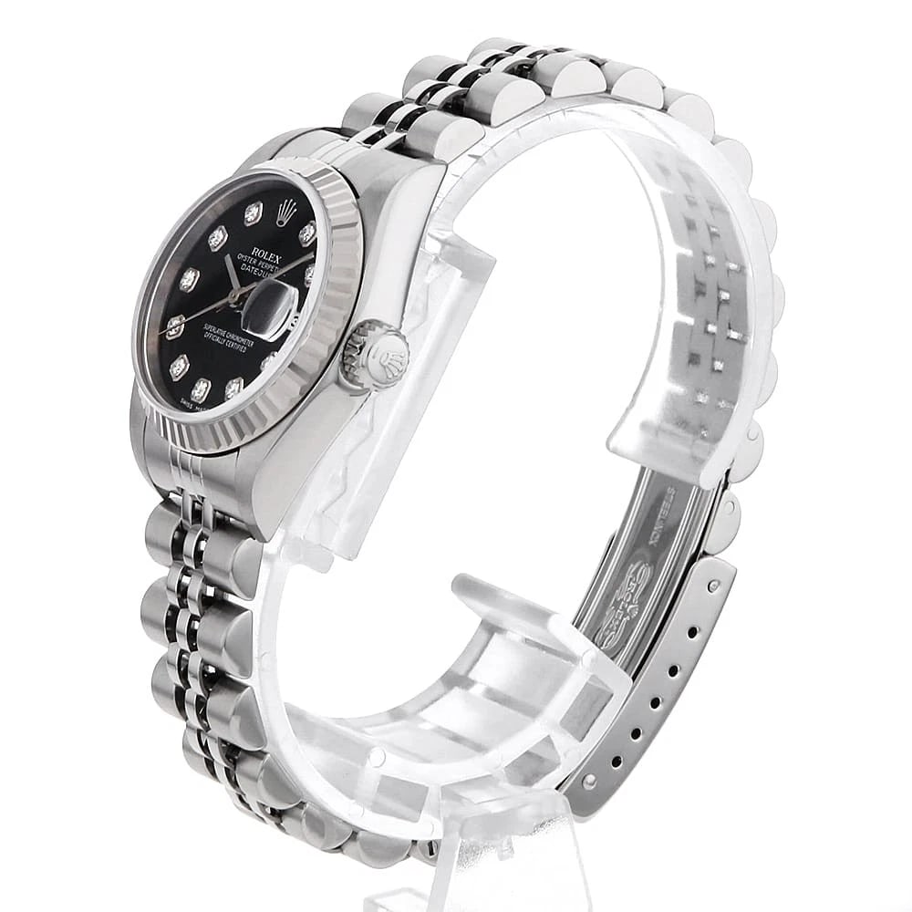 ROLEX DATEJUST DIAMOND BLACK - 2
