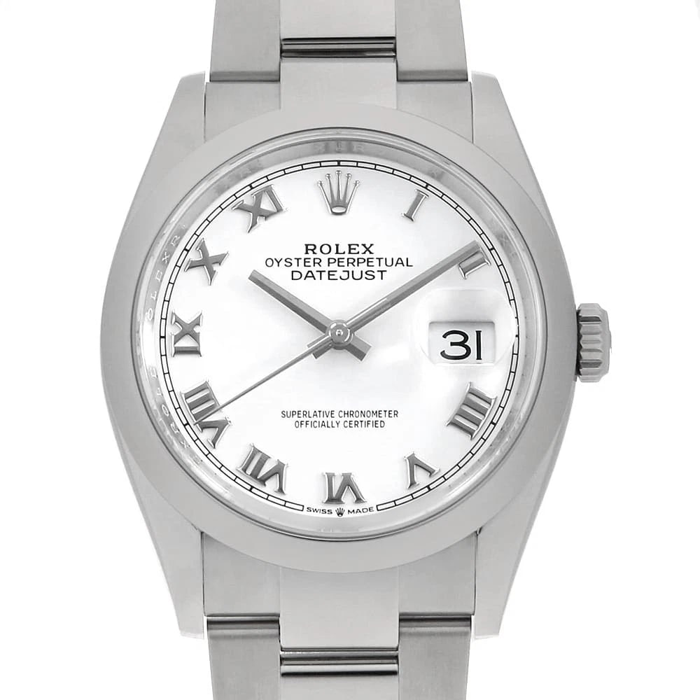 ROLEX DATEJUST WHITE (1 of 5)