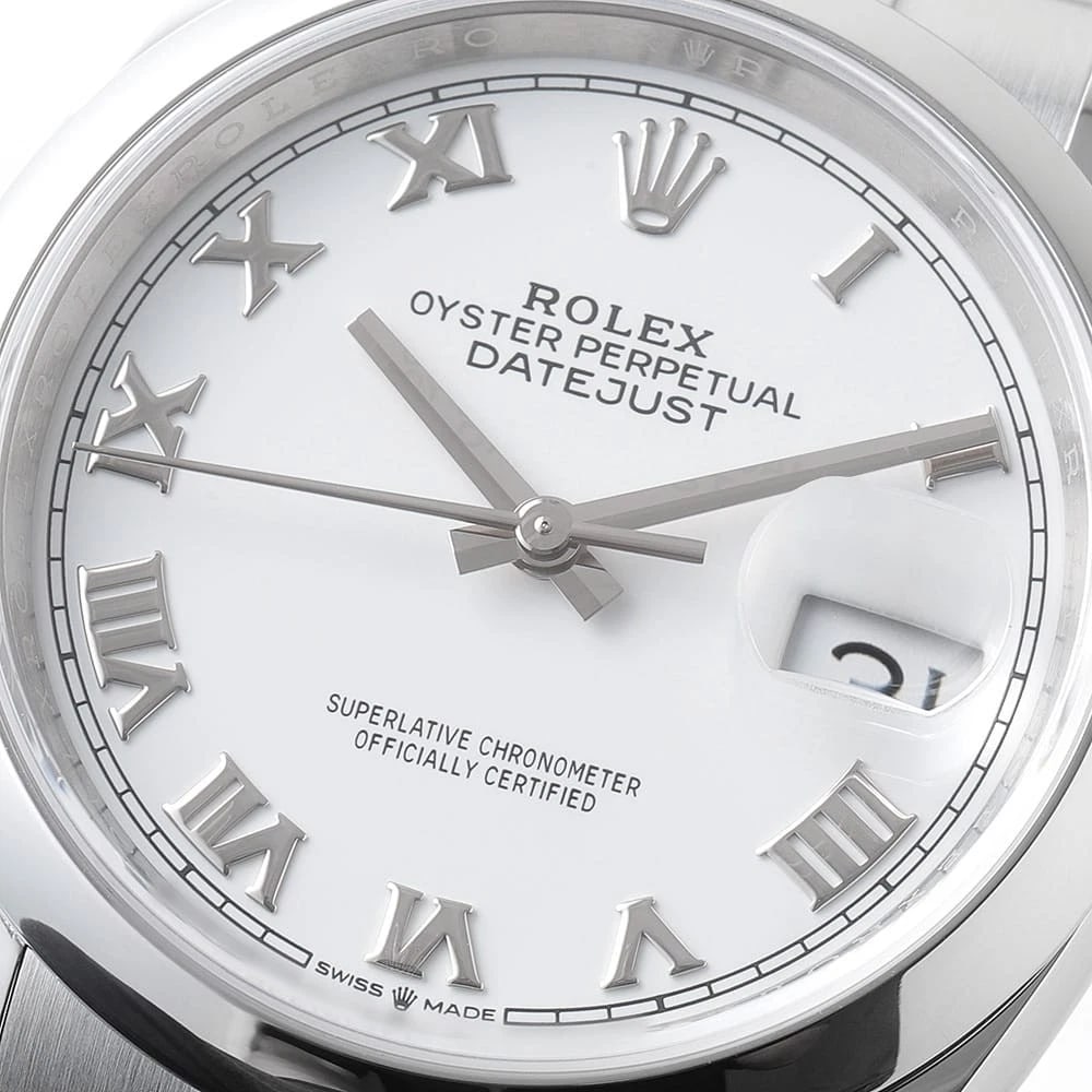 ROLEX DATEJUST WHITE - 4