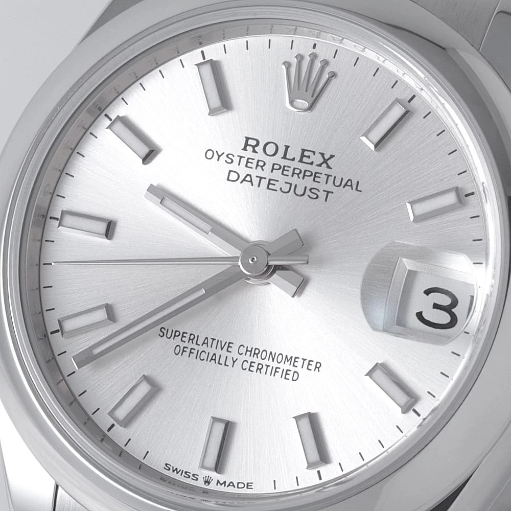 ROLEX DATEJUST SILVER - 4