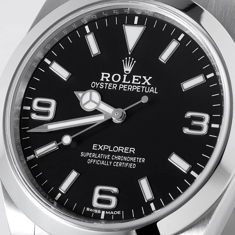 ROLEX EXPLORER WHITE BLACK - 4