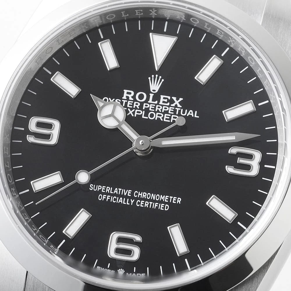 ROLEX EXPLORER BLACK - 4