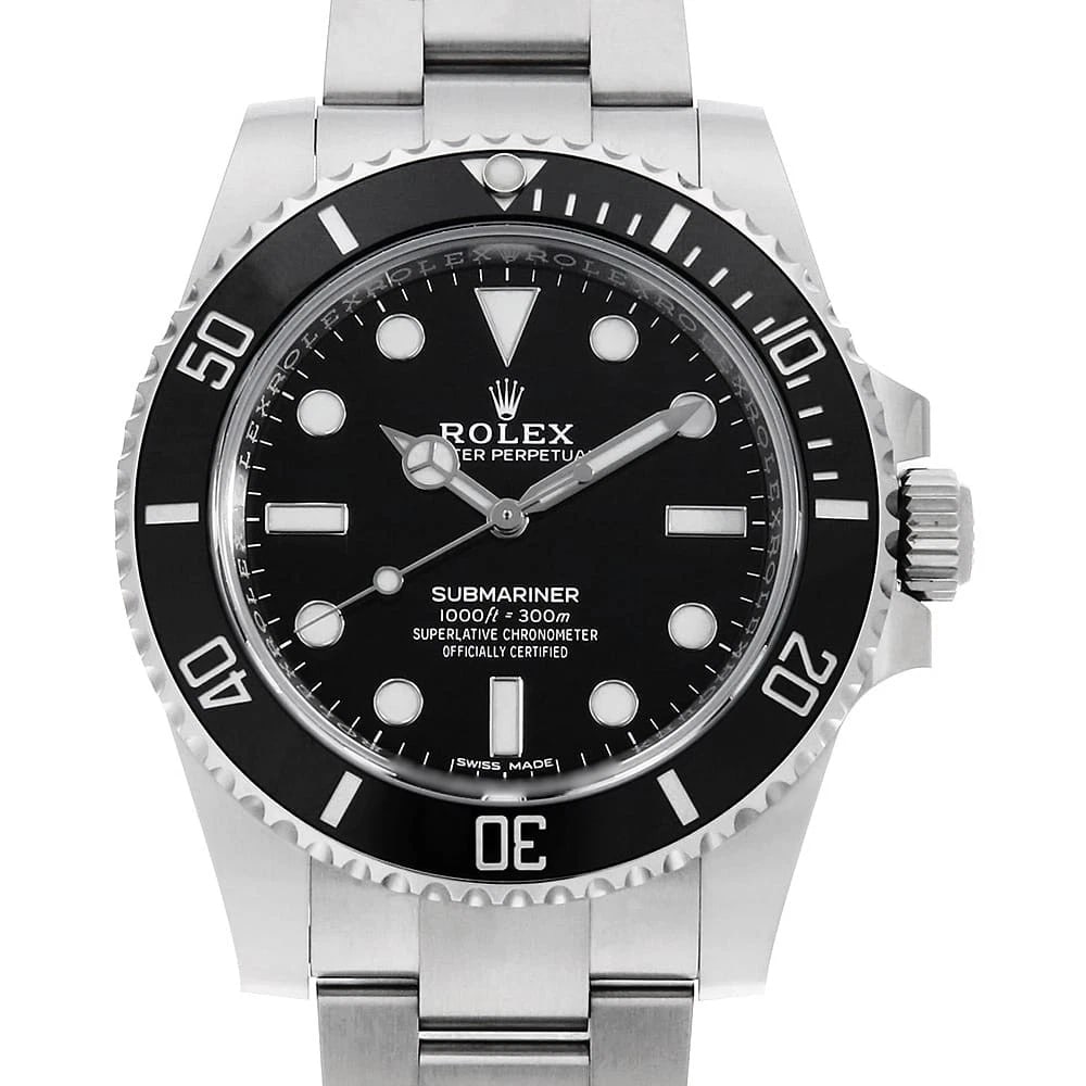 ROLEX SUBMARINER BLACK: ROLEX SUBMARINER black Brand: ROLEX Type: Wrist watch Material: Band MaterialStainless Steel, Case MaterialStainless Steel Color: Black Size: Case:W40mm Circumference of Wrist:21cm 
