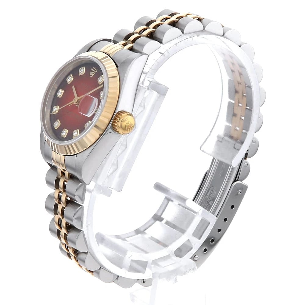 ROLEX DATEJUST DIAMOND RED - 2