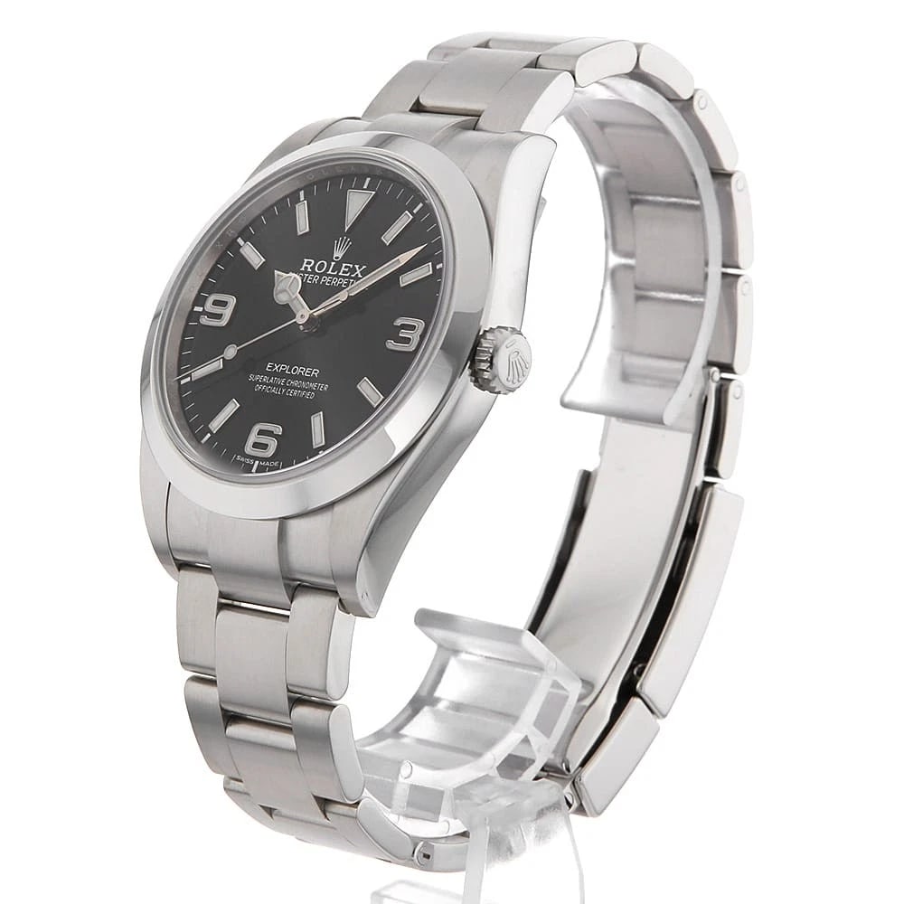 ROLEX EXPLORER WHITE BLACK - 2