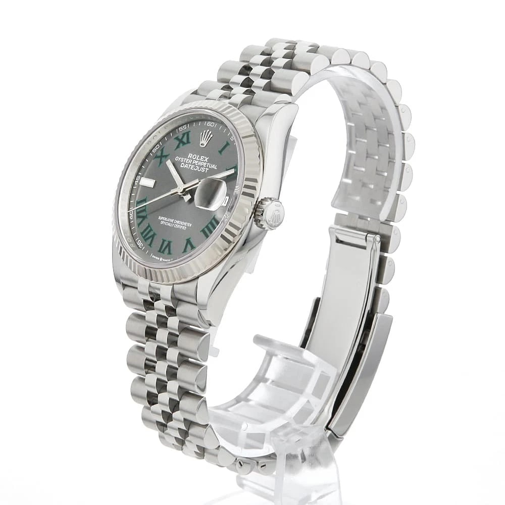 ROLEX DATEJUST SLATE GREEN - 2