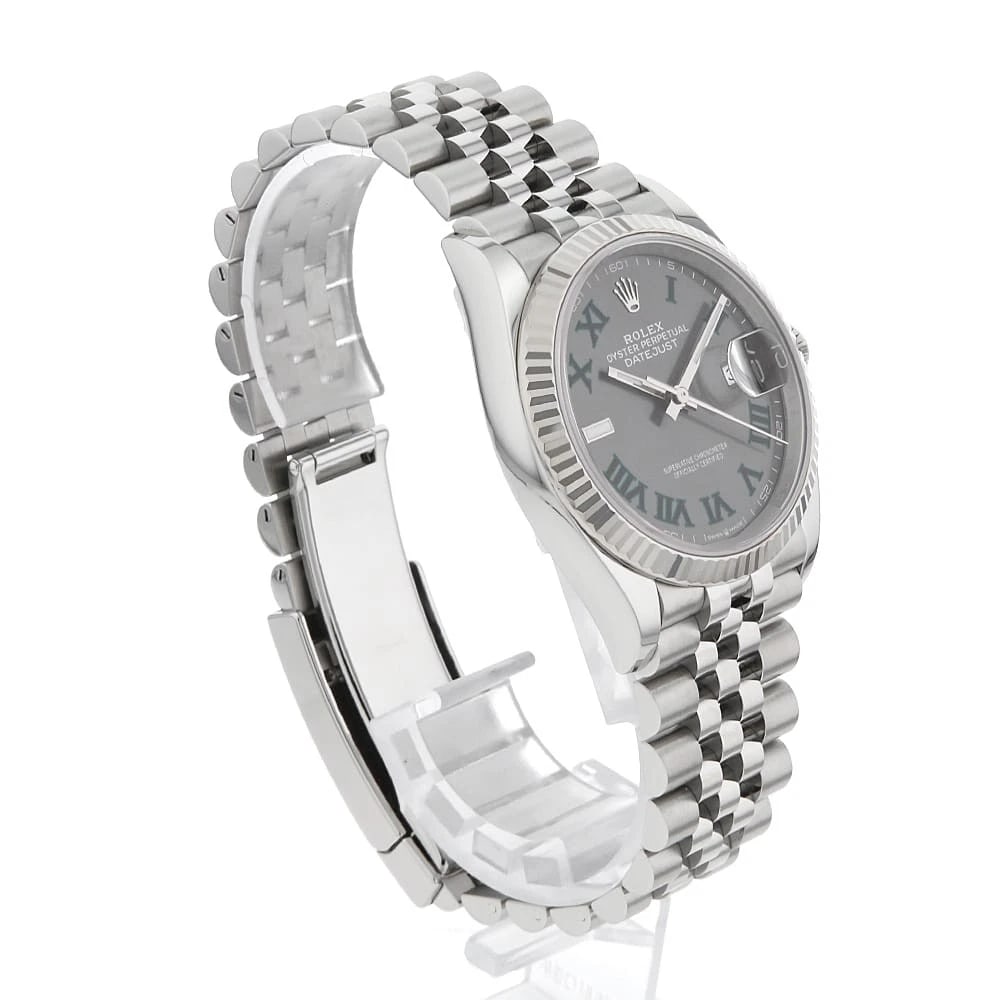 ROLEX DATEJUST SLATE GREEN - 3