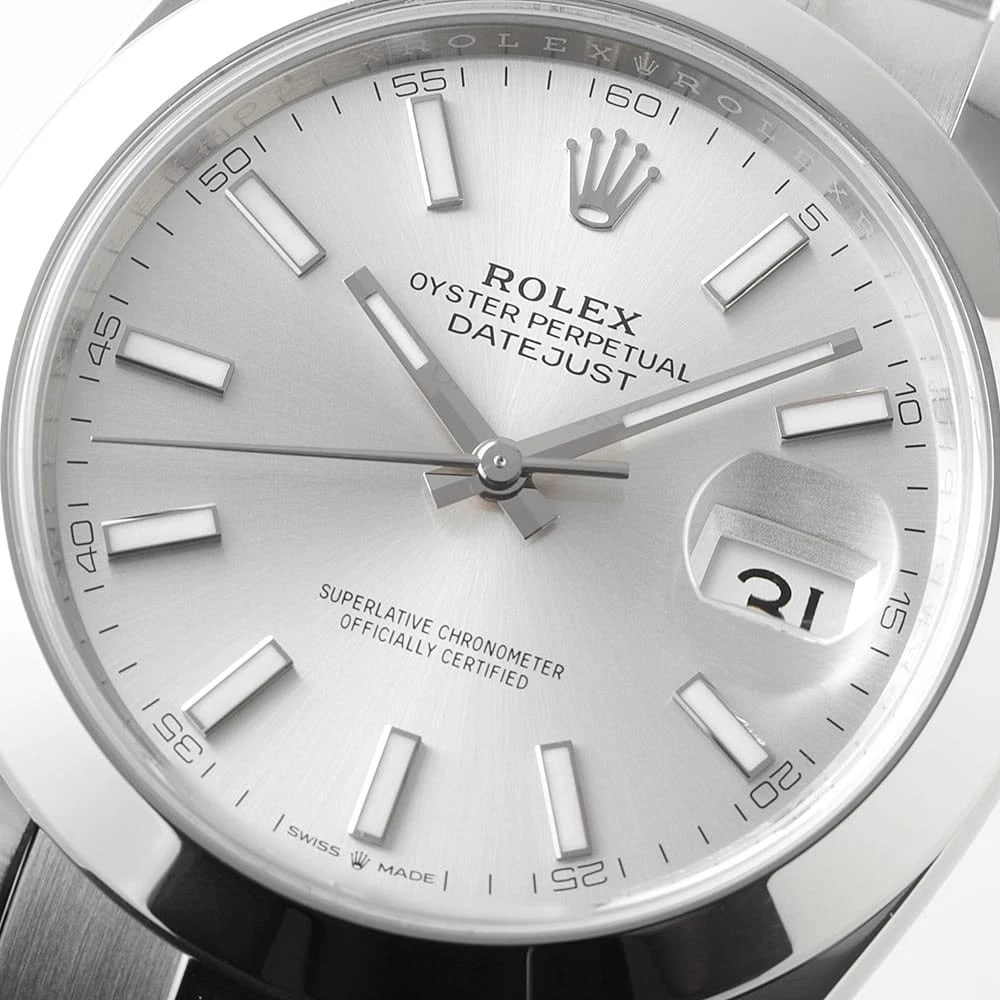 ROLEX DATEJUST SILVER - 4