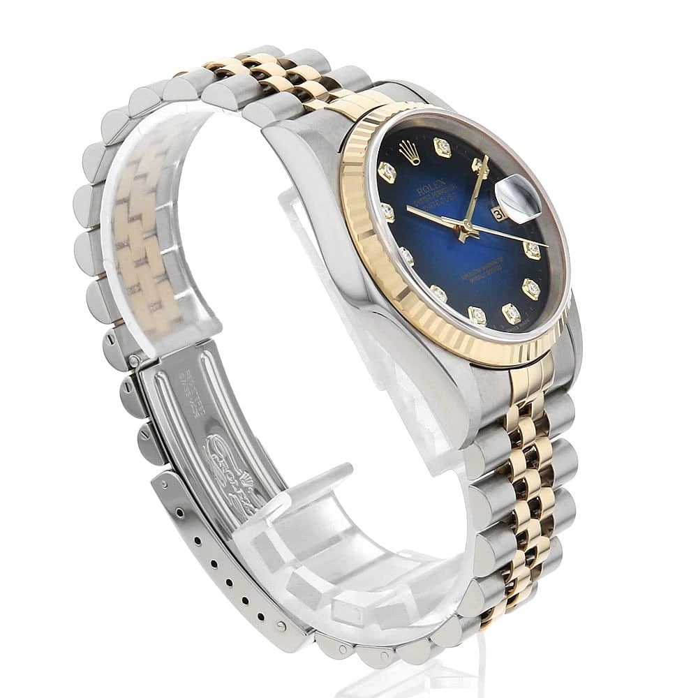 ROLEX DATEJUST DIAMOND BLUE - 3