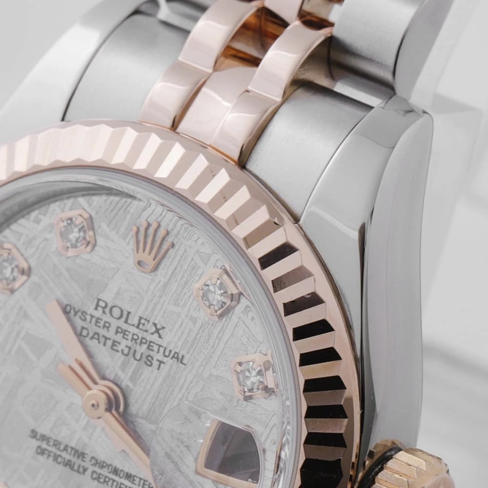 ROLEX DATEJUST DIAMOND METEOLITE - 4