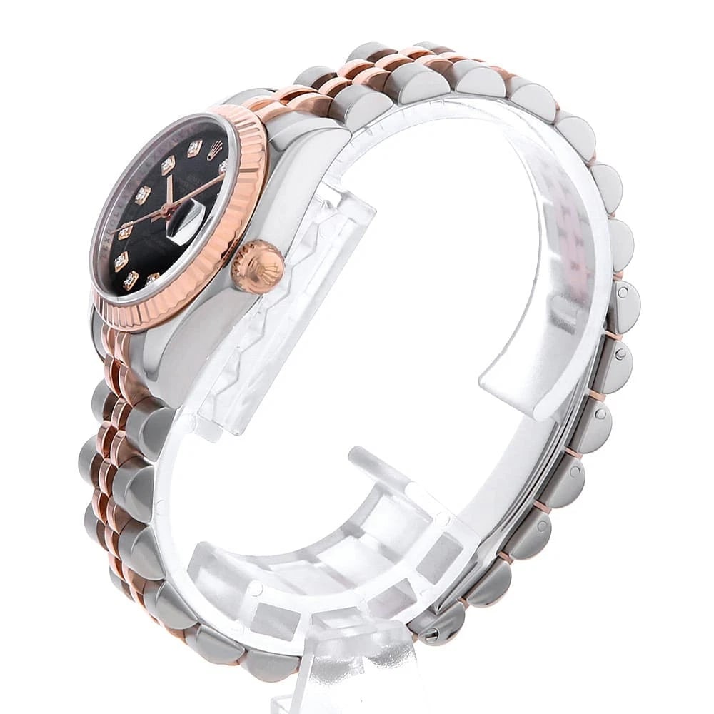 ROLEX DATEJUST DIAMOND BLACK - 2