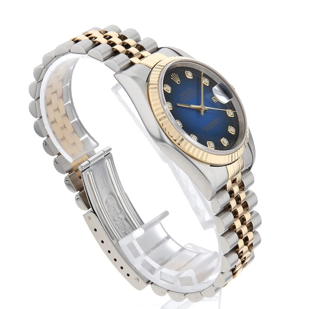 ROLEX DATEJUST DIAMOND BLUE - 3