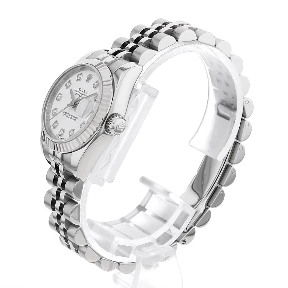 ROLEX DATEJUST DIAMOND WHITE - 2