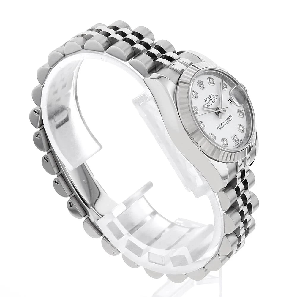ROLEX DATEJUST DIAMOND WHITE - 3
