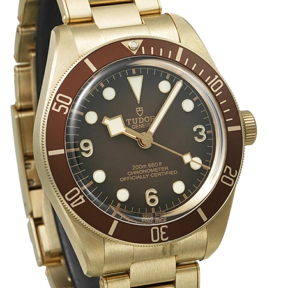 TUDOR BLACK BROWN WATCH - 7