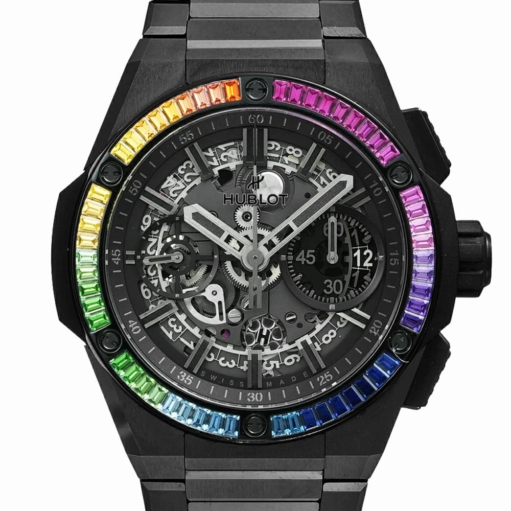 HUBLOT BIG BANG WATCH: HUBLOT Big Bang Watch Brand: HUBLOT Type: Wristwatch Material: Band MaterialCeramic, Band MaterialCeramic, Case MaterialCase MaterialN/A Color: none Size: Wrist SizeNA, Case Size42mm x 42mm 