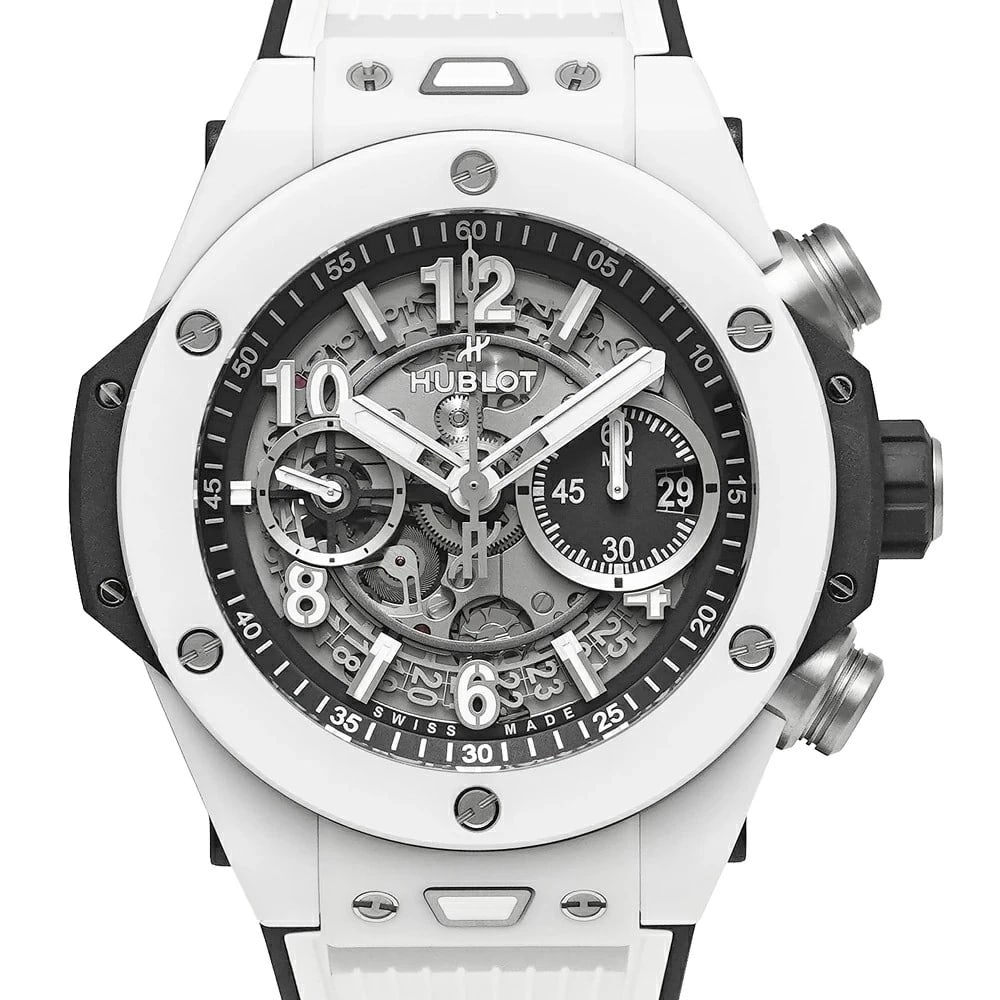 HUBLOT BIG BANG WATCH: HUBLOT Big Bang Watch Brand: HUBLOT Type: Wristwatch Material: Band MaterialCeramic, Band MaterialCeramic, Case MaterialCase MaterialN/A Color: none Size: Wrist SizeNA, Case Size44mm x 44mm 