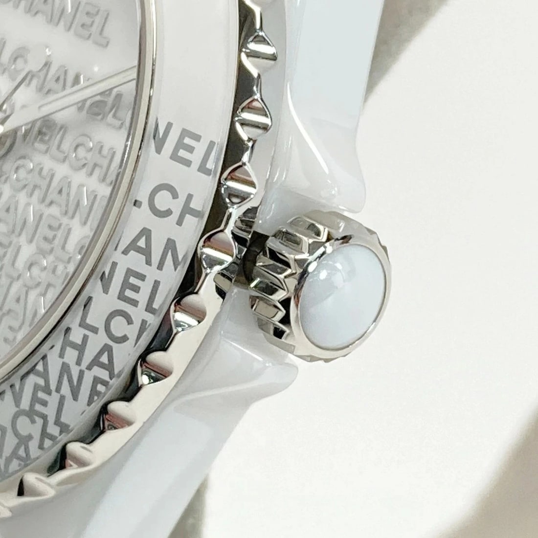 CHANEL WHITE WATCH - 2