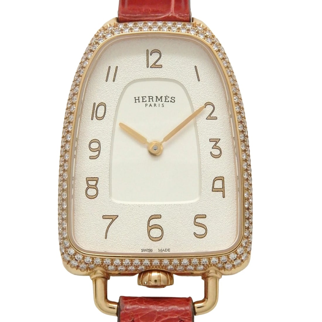 HERMES HERMES GALLOP WATCH: HERMES Hermes Gallop Watch Brand: HERMES Type: Wristwatch Material: Band MaterialK18Pg/Leather, Band MaterialK18Pg/Leather, Case MaterialCase MaterialN/A Color: none Size: Wrist