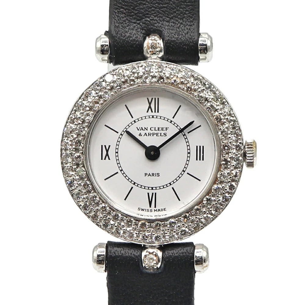 VAN CLEEF & ARPELS LA COLLECTION WATCH: VAN CLEEF & ARPELS La Collection Watch Brand: VAN CLEEF & ARPELS Type: Wristwatch Material: Band MaterialK18Wg (White Gold), Band MaterialK18Wg (White Gold), Case MaterialCase MaterialN/A 