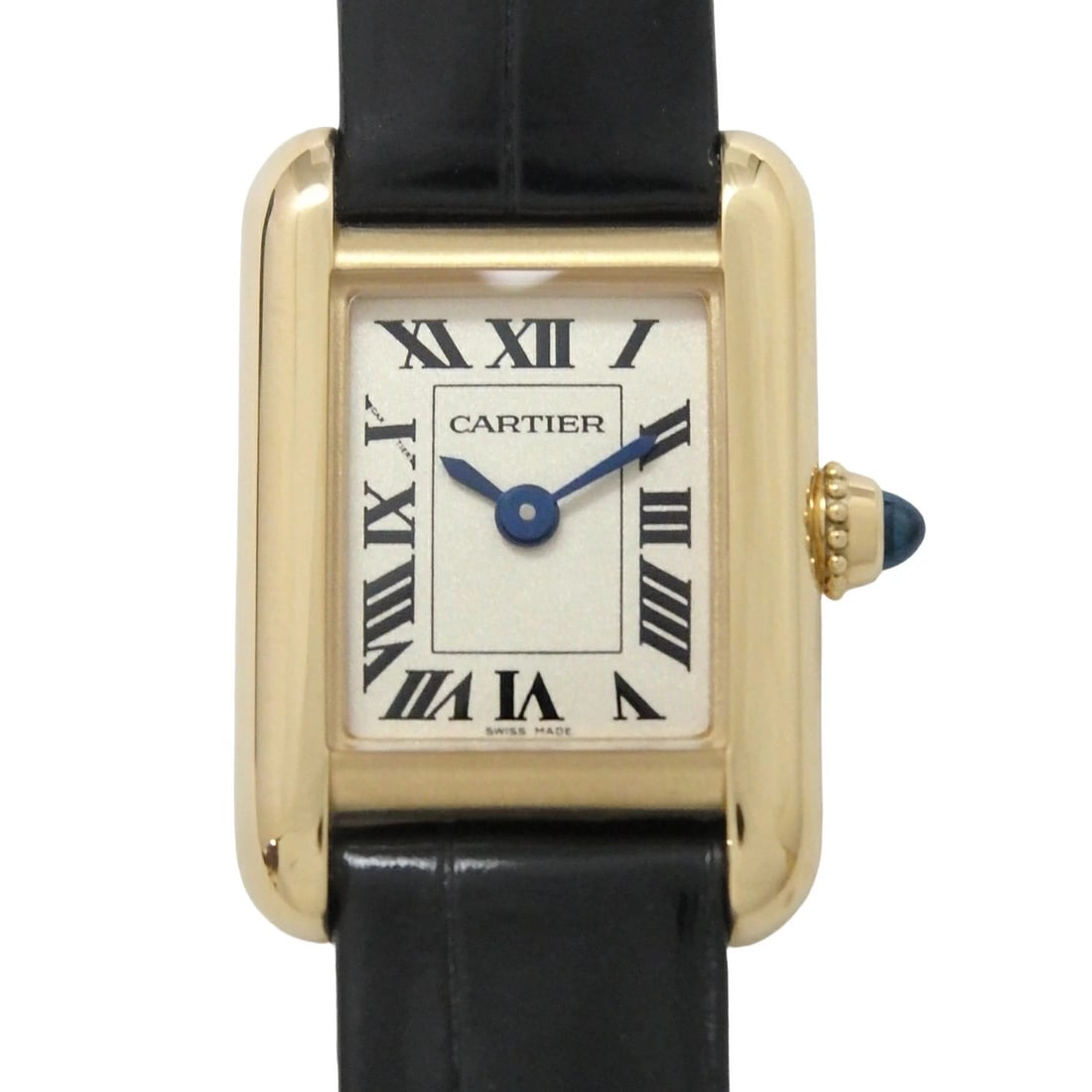 CARTIER TANK WATCH: CARTIER Tank Watch Brand: CARTIER Type: Wristwatch Material: Band MaterialK18Yg/Leather, Band MaterialK18Yg/Leather, Case MaterialCase MaterialN/A Color: none Size: Wrist Size13-16cm, Case