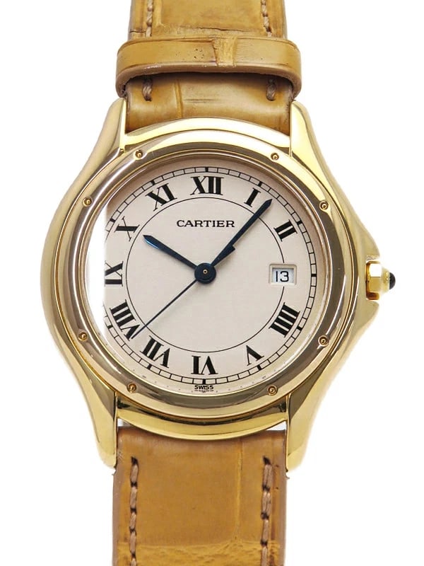 CARTIER COUGAR CLASSIC WATCH GRAY WATCH: CARTIER Cougar Classic Watch Gray Watch Brand: CARTIER Type: Wristwatch Material: Band MaterialN/A, Band MaterialN/A, Case MaterialCase MaterialN/A Color: gray Size: Wrist Size17.5cm, Case