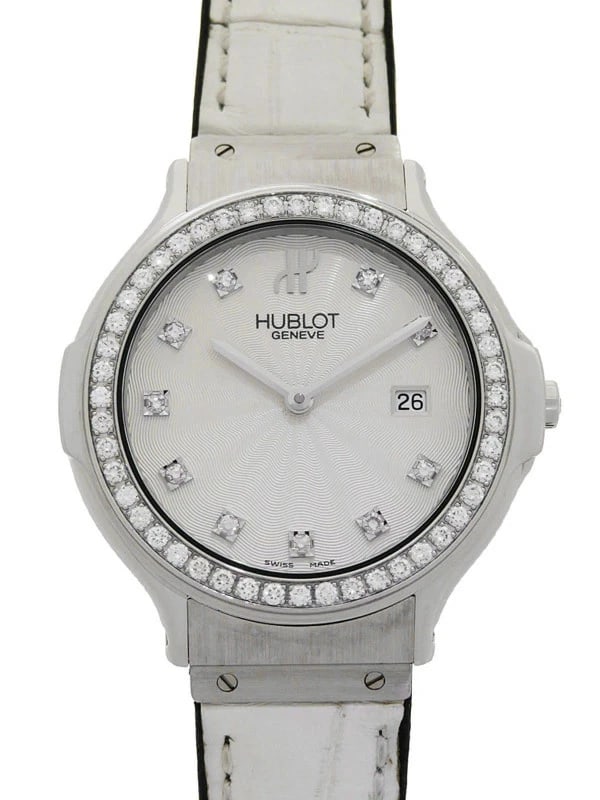 HUBLOT CLASSIC TRADITION DIAMOND SILVER WATCH: HUBLOT Classic Tradition Diamond Silver Watch Brand: HUBLOT Type: Wristwatch Material: Band MaterialN/A, Band MaterialN/A, Case MaterialCase MaterialN/A Color: silver Size: Wrist Size17cm,
