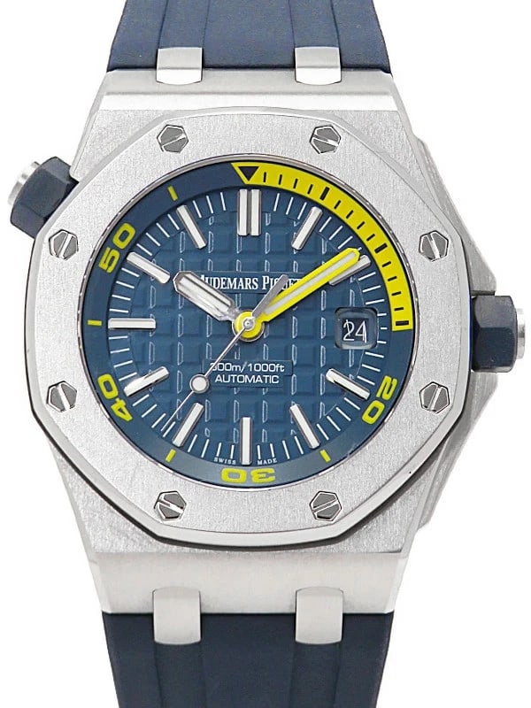 AUDEMARS PIGUET WATCH: AUDEMARS PIGUET Watch Brand: AUDEMARS PIGUET Type: Wristwatch Material: Band MaterialN/A, Band MaterialN/A, Case MaterialCase MaterialN/A Color: blue Size: Wrist Size20cm, Case Size45mm 