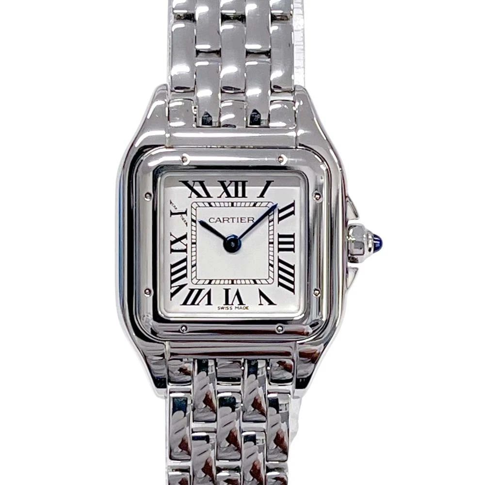 CARTIER PANTHÈRE SILVER WATCH: CARTIER Panthère Silver Watch Brand: CARTIER Type: Wristwatch Material: Band MaterialN/A, Band MaterialN/A, Case MaterialCase MaterialN/A Color: silver Size: Wrist SizeNA, Case Size23mm Accessor