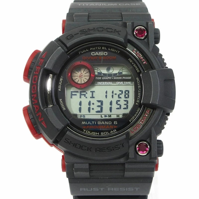 CASIO G SHOCK BLACK WATCH (1 of 3)