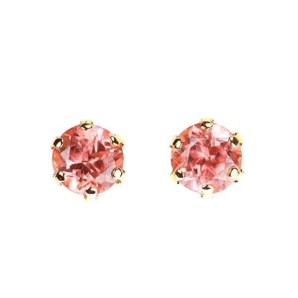 BRAND NEW RARE K18YG RHODOCHROSITE EARRINGS: Brand New Rare K18YG Rhodochrosite Earrings Brand: None Type/Style: piercing Material: Metal Purity K18, Metal Gold, Main Stone/Creation None Color: None Size: Length/Width/Diameter4.1 