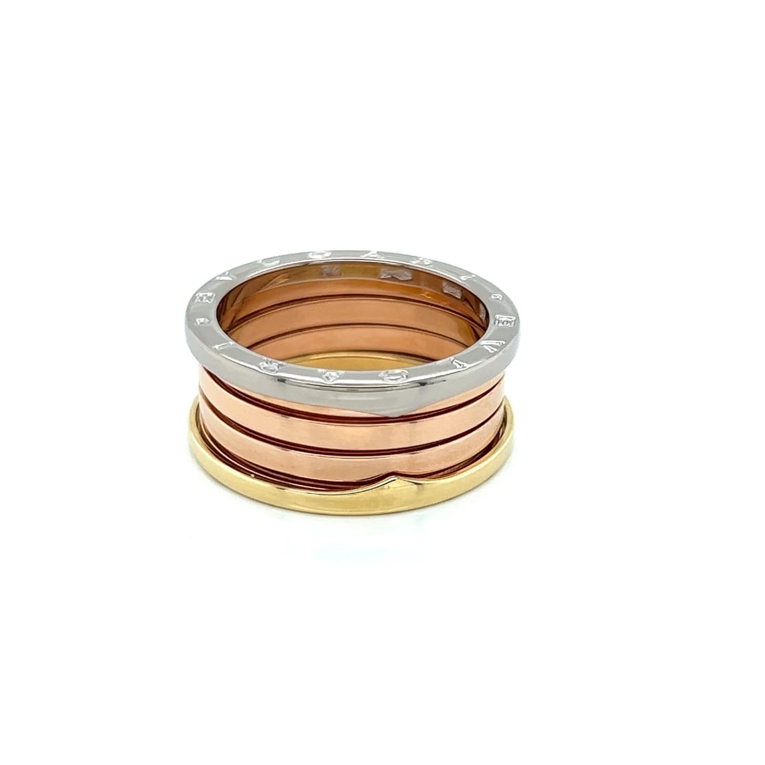 BVLGARI B.ZERO1 TRICOLOR RING - 2