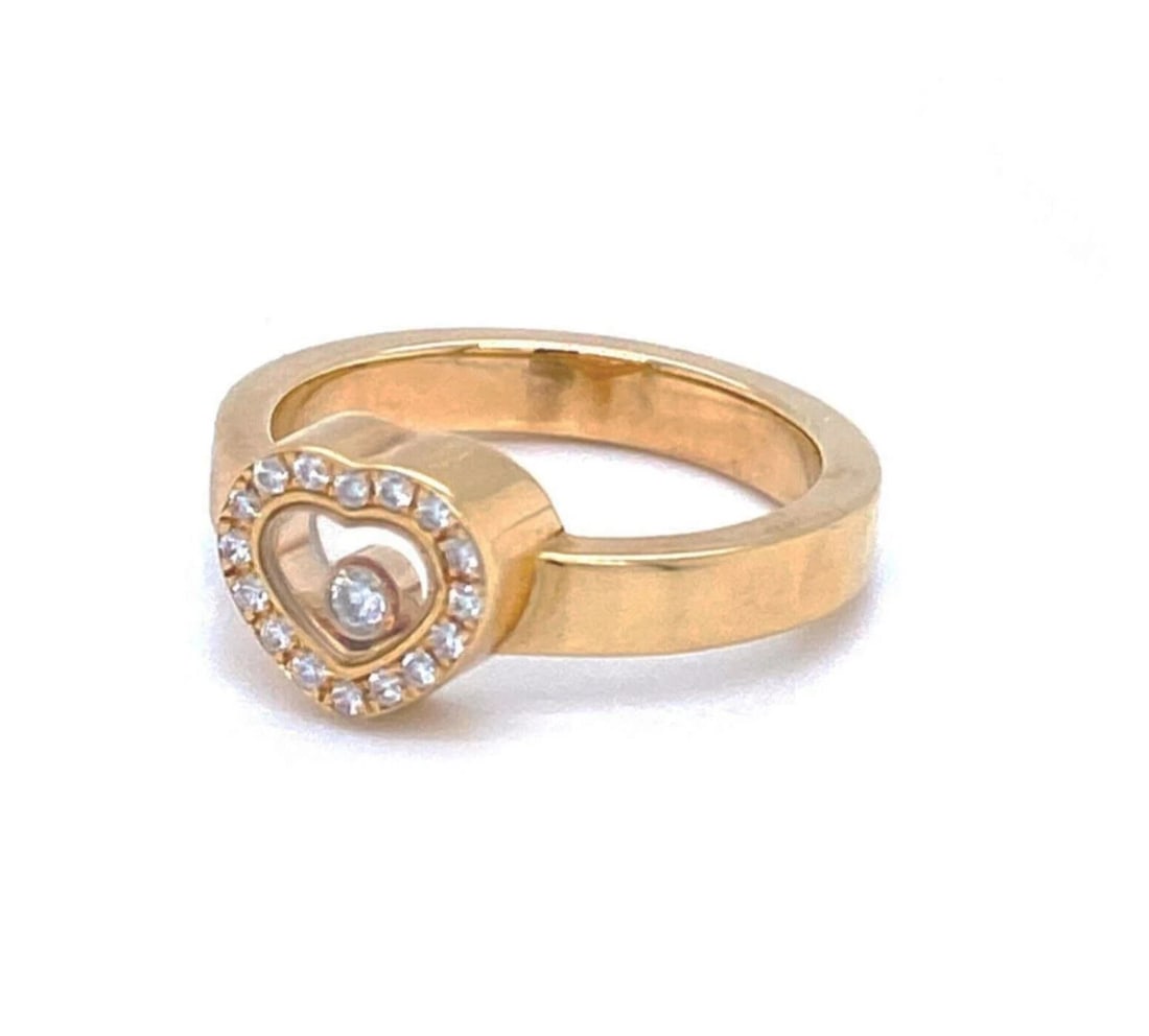 CHOPARD HAPPY DIAMOND RING - 4