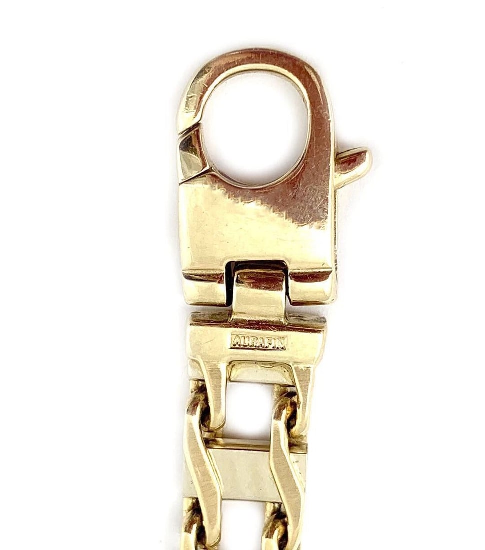 DOUBLE SIDED GOLD LINK BRACELET - 3