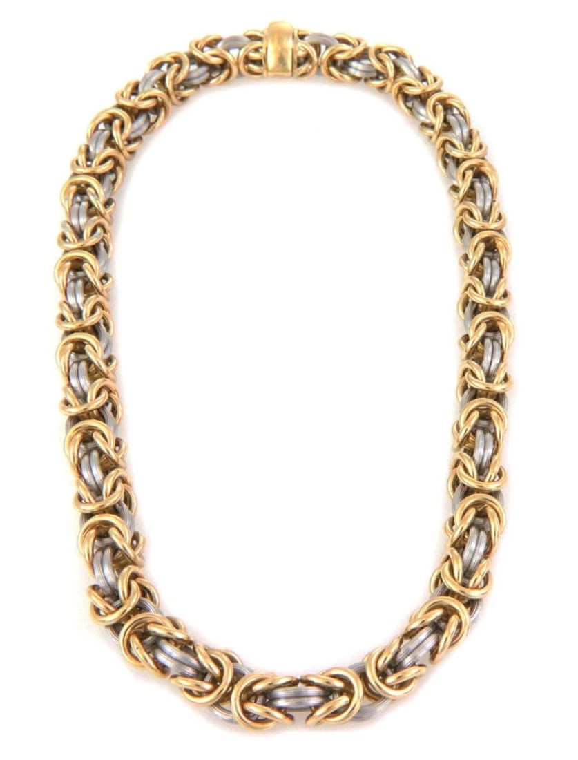 ROM GERMANY BYZANTINE LINK NECKLACE - 2