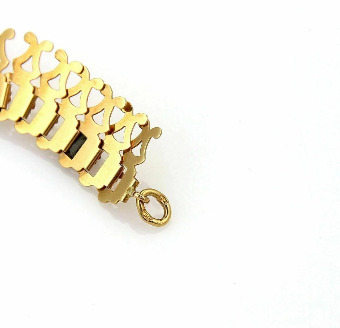 FANCY OPEN FLORAL DRAPE NECKLACE - 4