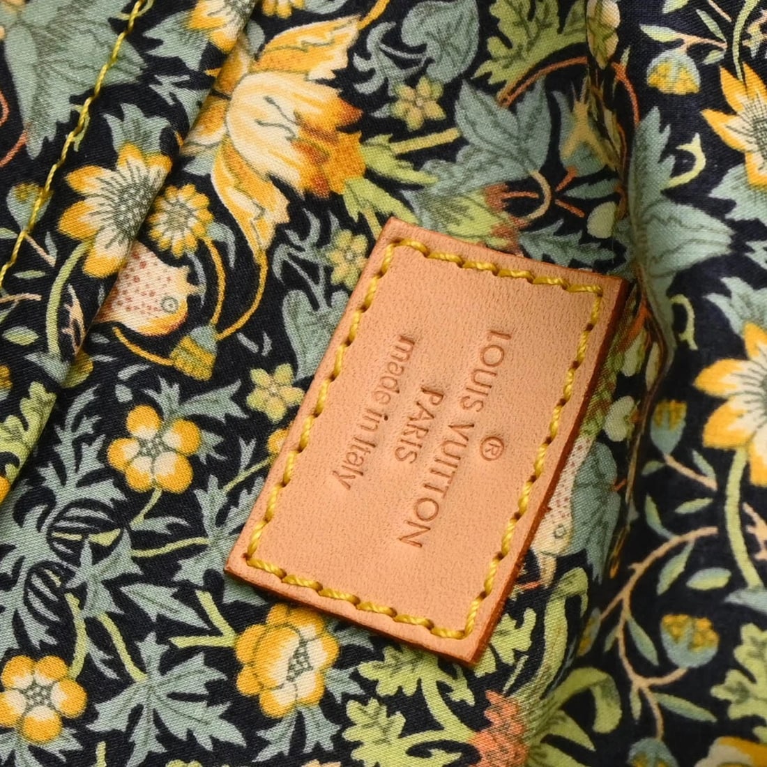 LOUIS VUITTON MONOGRAM DENIM PATCHWORK BOWLY SHOULDER BAG - 9